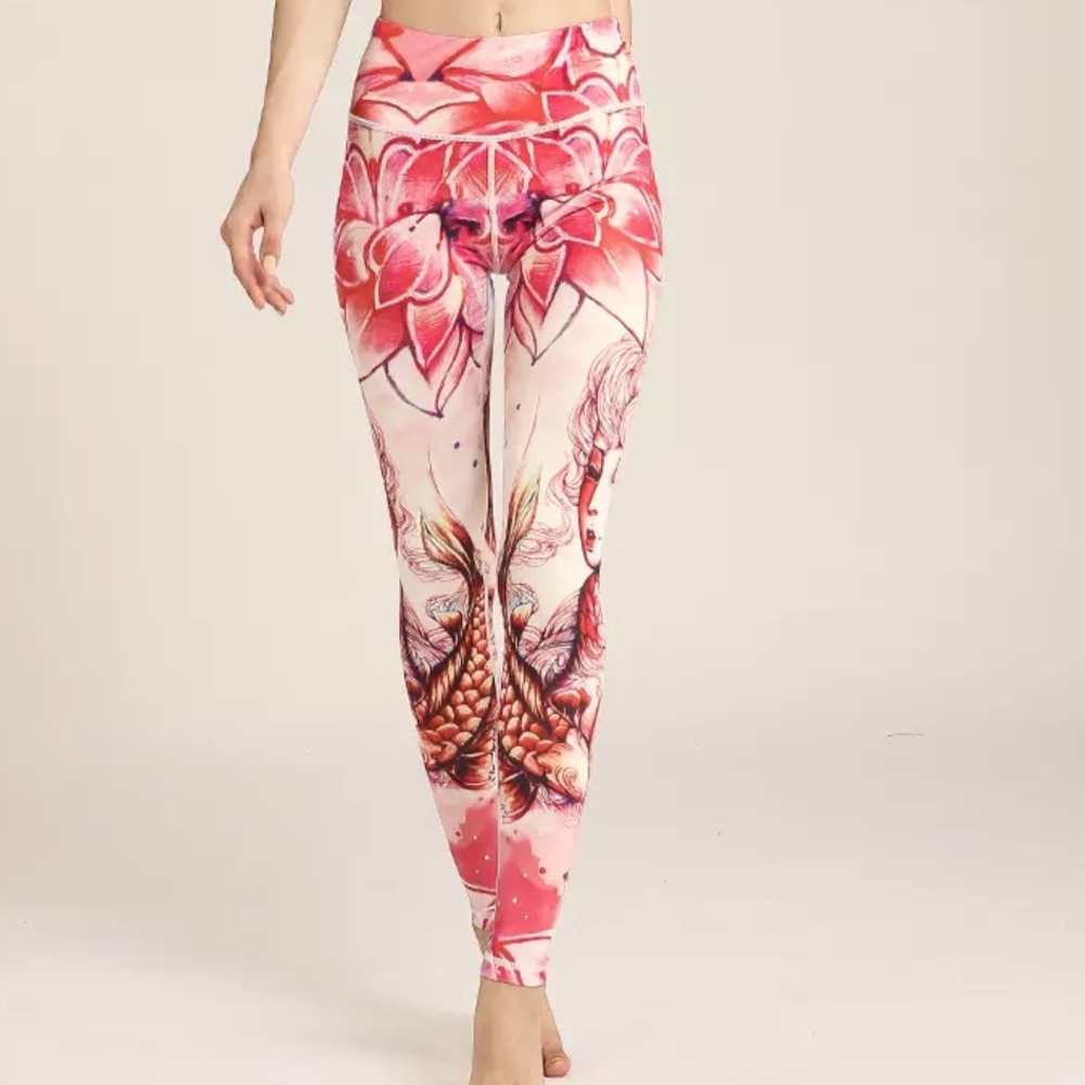 Pisces zodiac leggings.